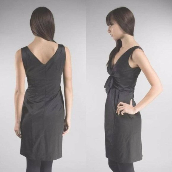 Nanette Lepore Deep V-Neck Cocktail Party Dress 10 - Picture 2 of 7